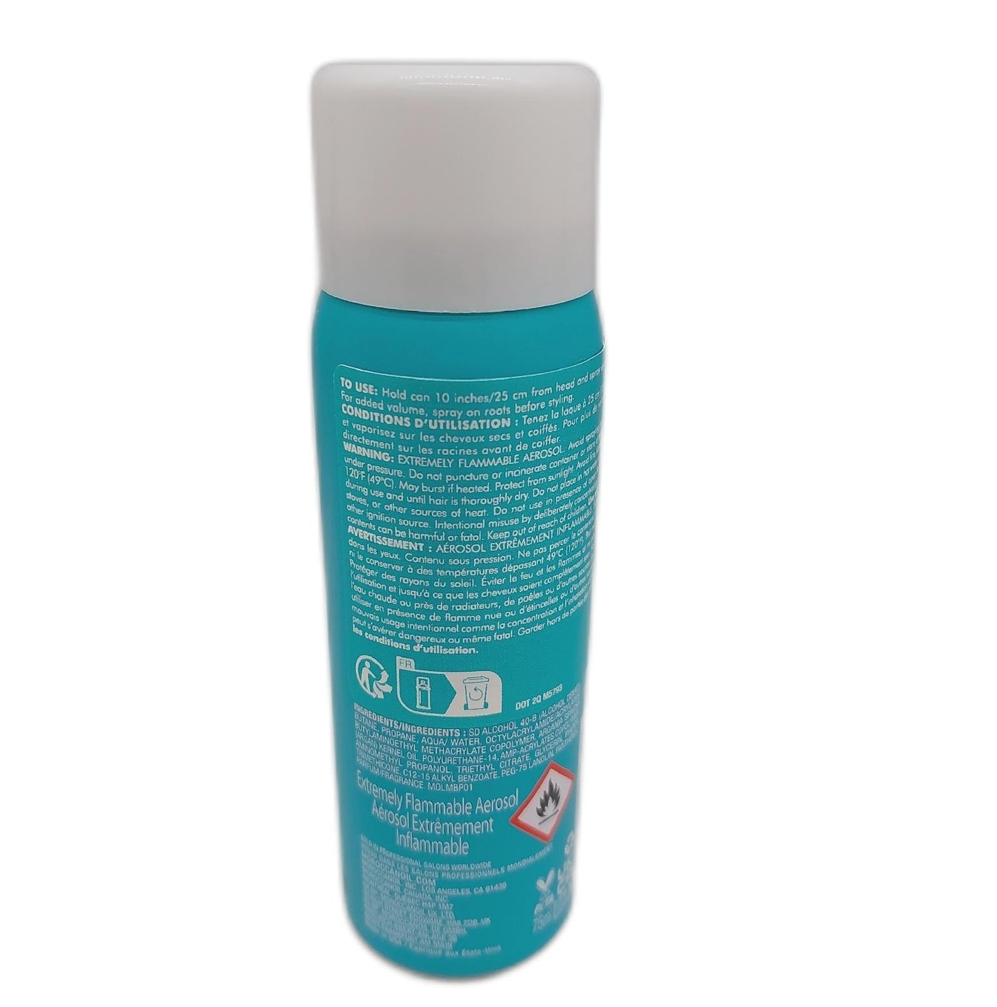 Moroccanoil Haarspray Haarpflege Laque Lumi se Medium Styling Halt für Anspruchsvolle