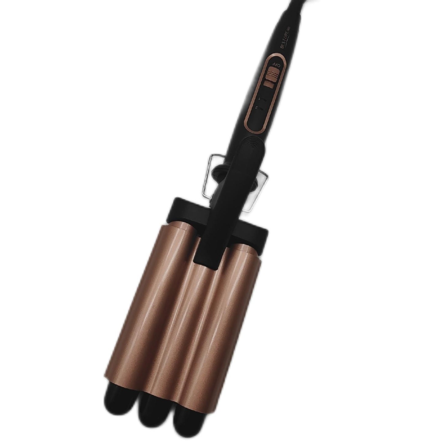 Welleneisen Lockenstab 3 Fässer BESTOPE MIX Welleneisen für Haare 22mm Keramik