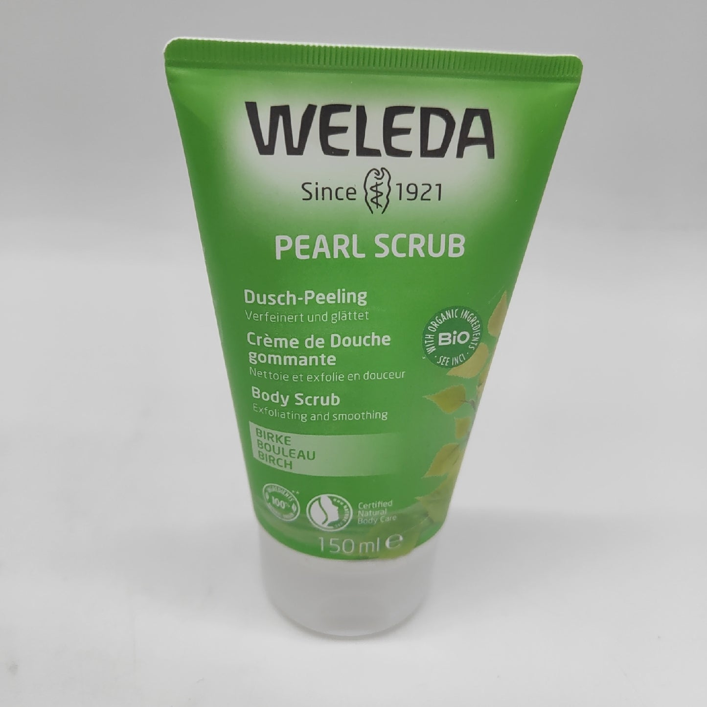 Weleda Anti-Cellulite Set Birkenöl 100 ml Duschpeeling 150 ml Body Prestige