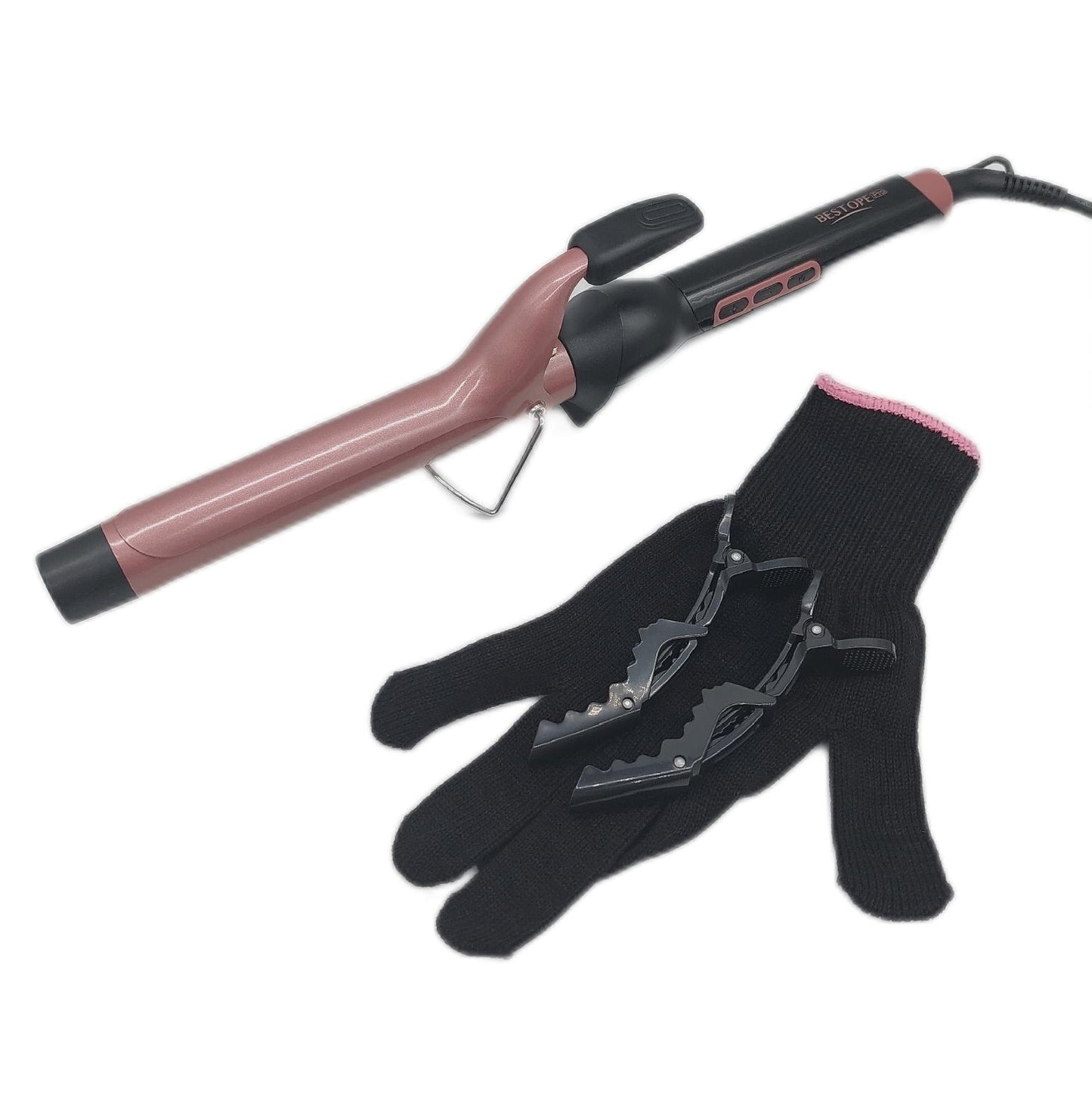 BESTOPE Lockenstab Haarpflege Lockenstab 25 mm Keramik Styling Glätteisen