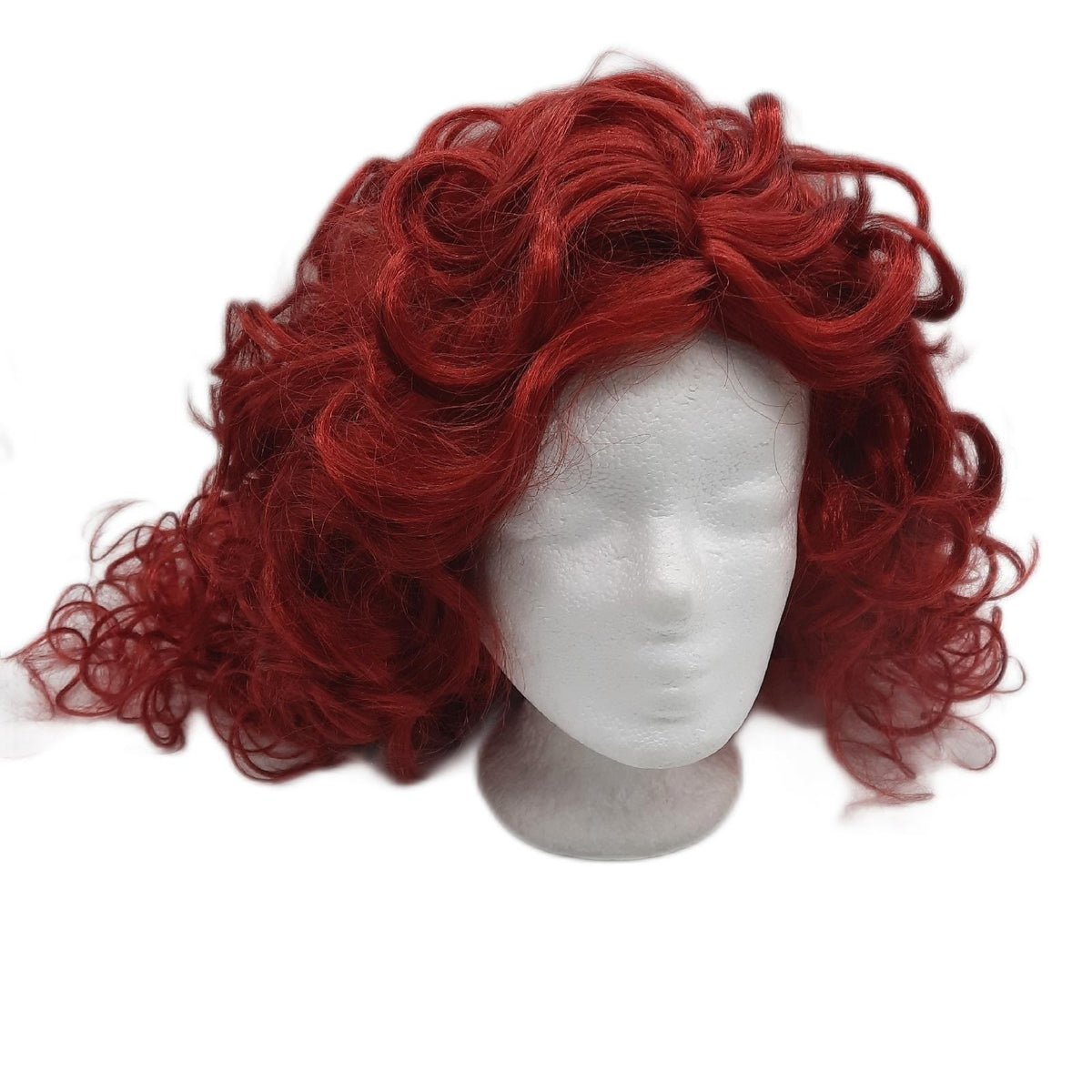 WIG ME UP 0051-ZA14/ZA12 Damenperücke Rot gesträhnt lang Locken