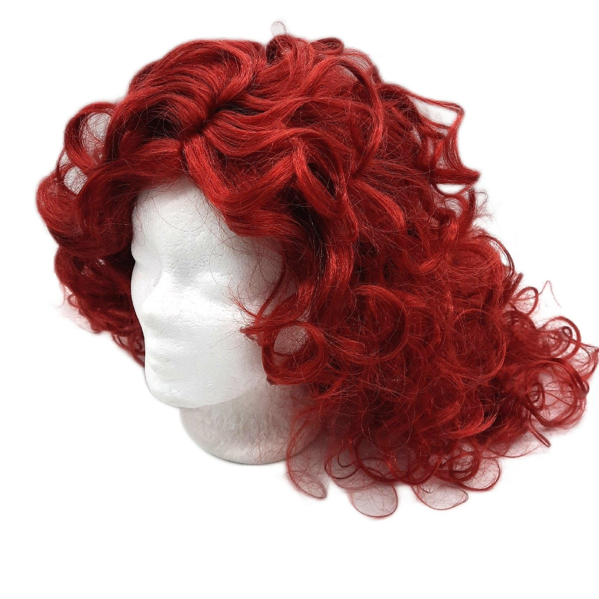 WIG ME UP 0051-ZA14/ZA12 Damenperücke Rot gesträhnt lang Locken