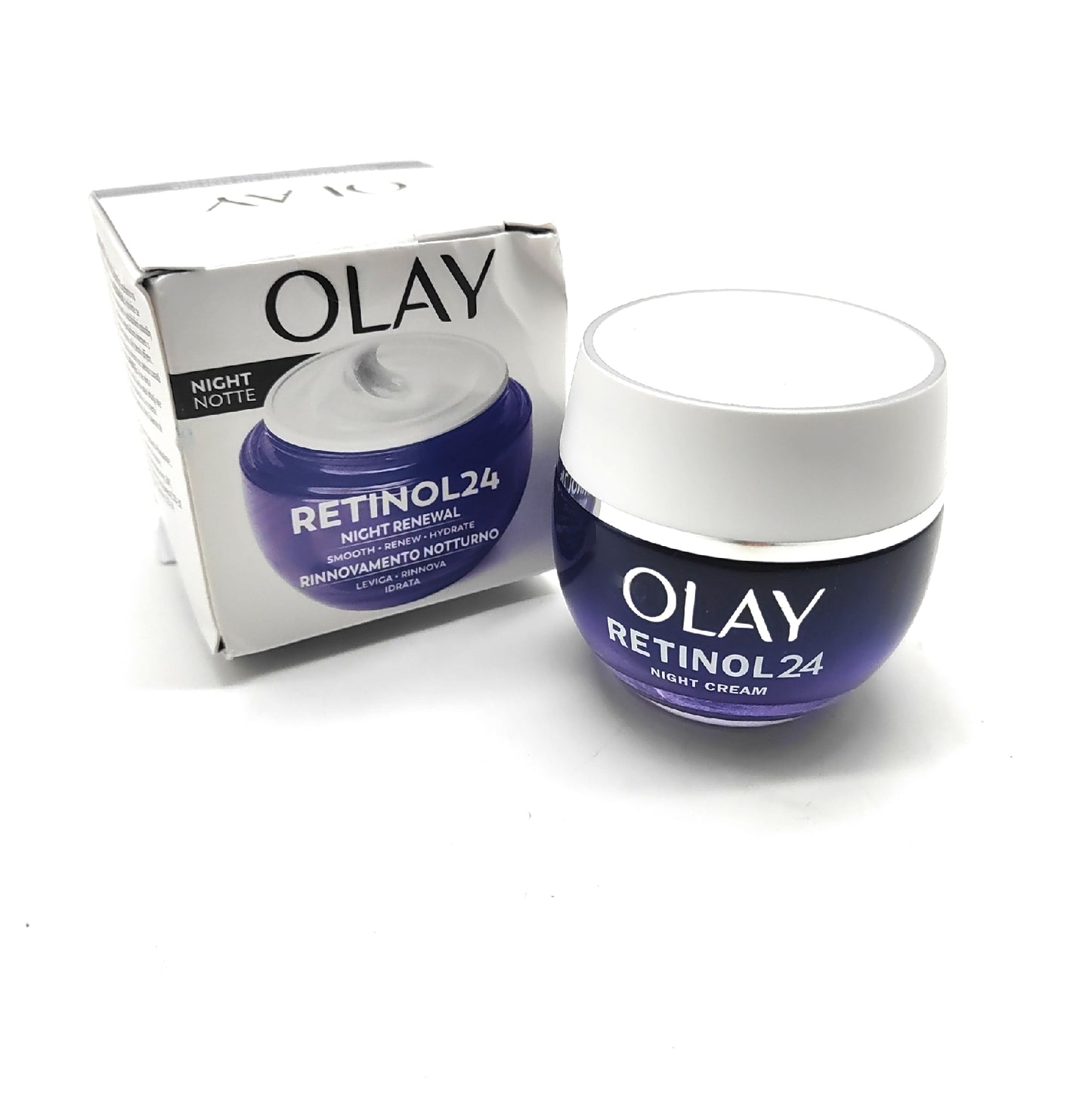 Olay Nachtcreme Gesichtspflege Feuchtigkeitsspendende Nachtcreme Retinol Vitamin E