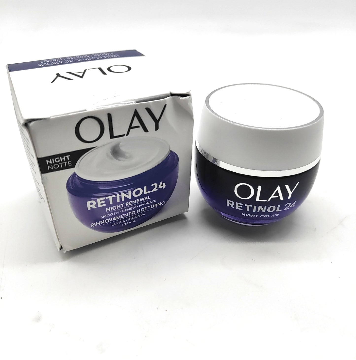 Olay Nachtcreme Gesichtspflege Feuchtigkeitsspendende Nachtcreme Retinol Vitamin E