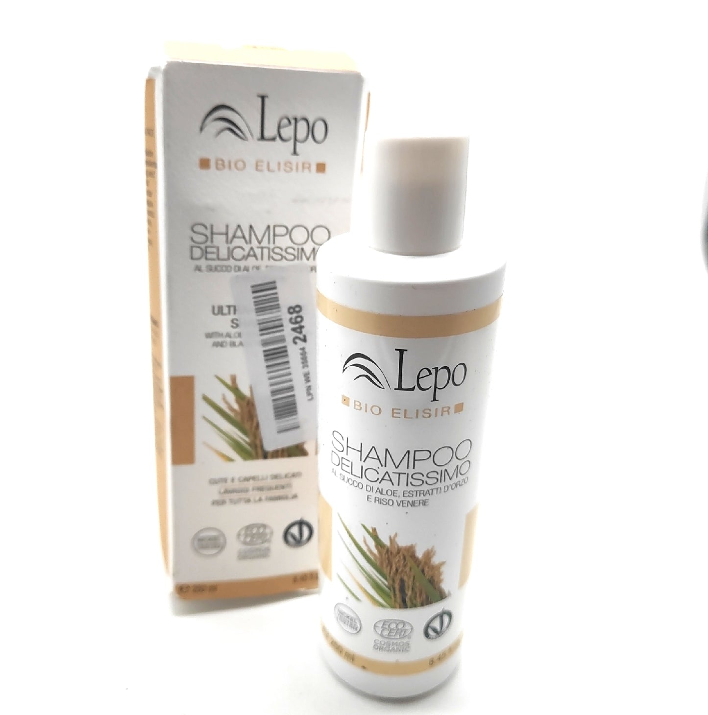 Lepo Shampoo Haarpflege Delicate 250 ml Aloe Saft Gerstenextrakt Sanftheit