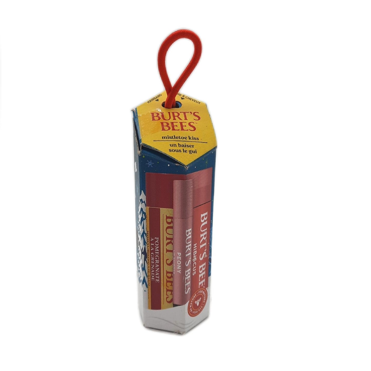 Burts Bees Lippenpflege Geschenkset Damen Lippenbalsam Granatapfel pflegend pflege Lippen