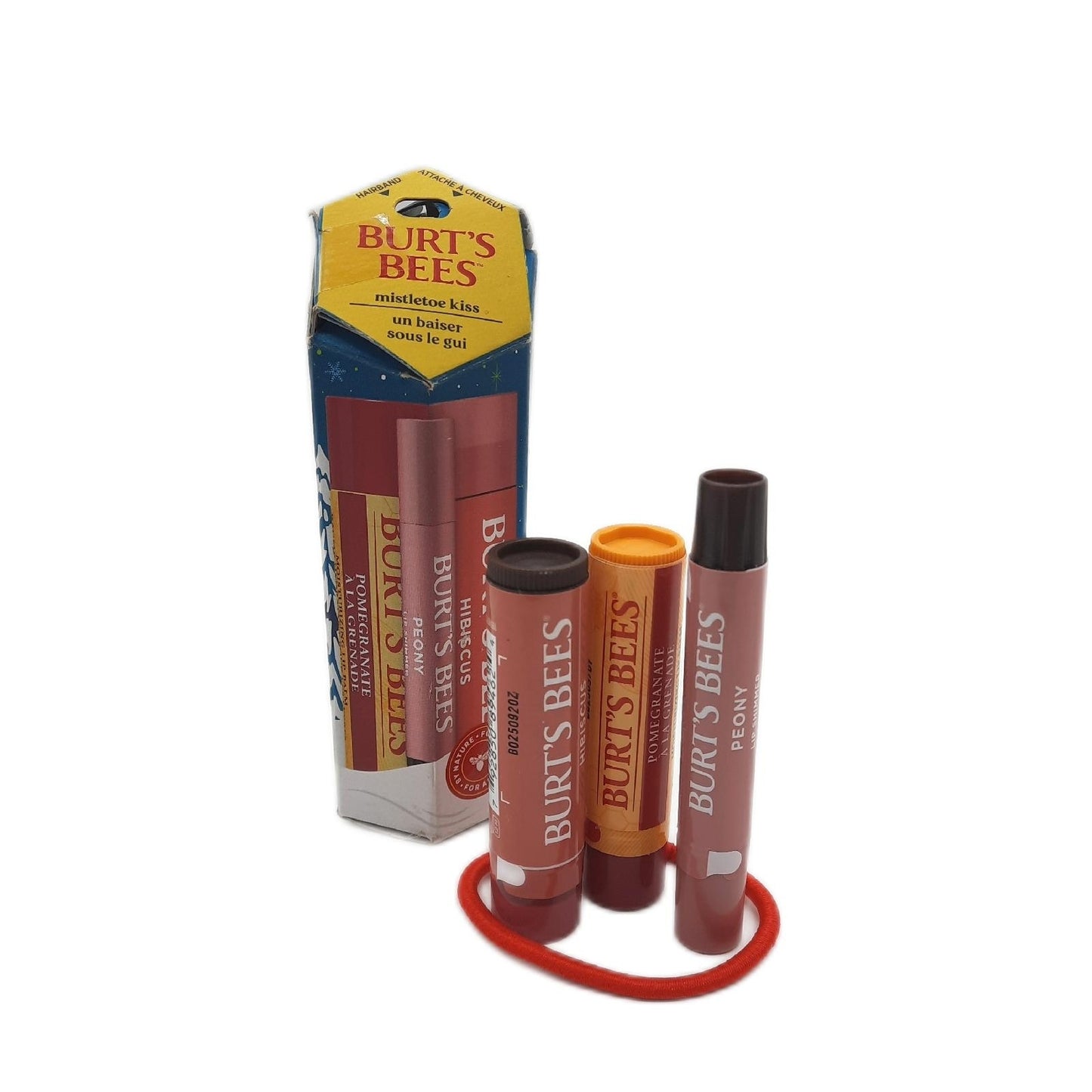 Burts Bees Lippenpflege Geschenkset Damen Lippenbalsam Granatapfel pflegend pflege Lippen