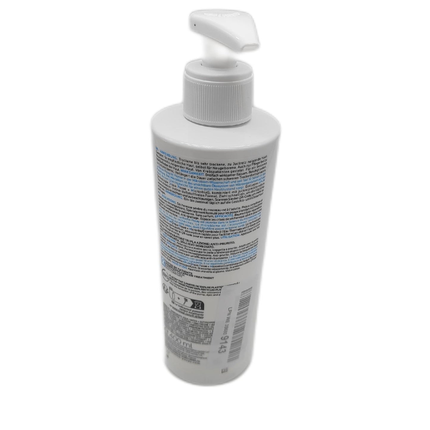 La Roche Posay Körperbalsam Körperpflege Lipikar Baume Relipidant Anti Irritation