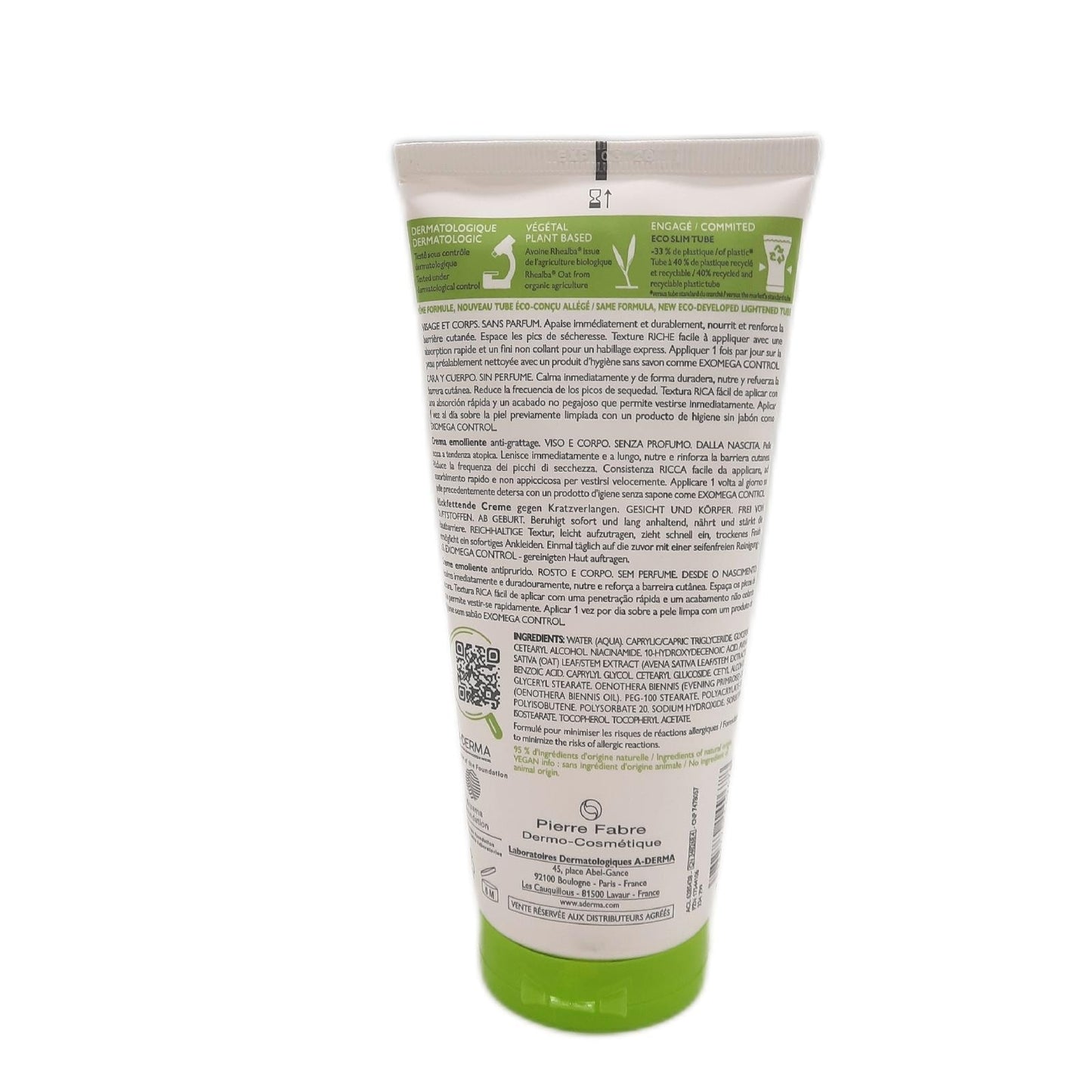 Exomega Control Creme Hautpflege bei trockener empfindlicher Haut beruhigend pflegend intensiv