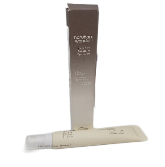 Haruharu Wonder Augencreme Gesichtspflege Faltenpflege mit schwarzem Reis Bakuchiol