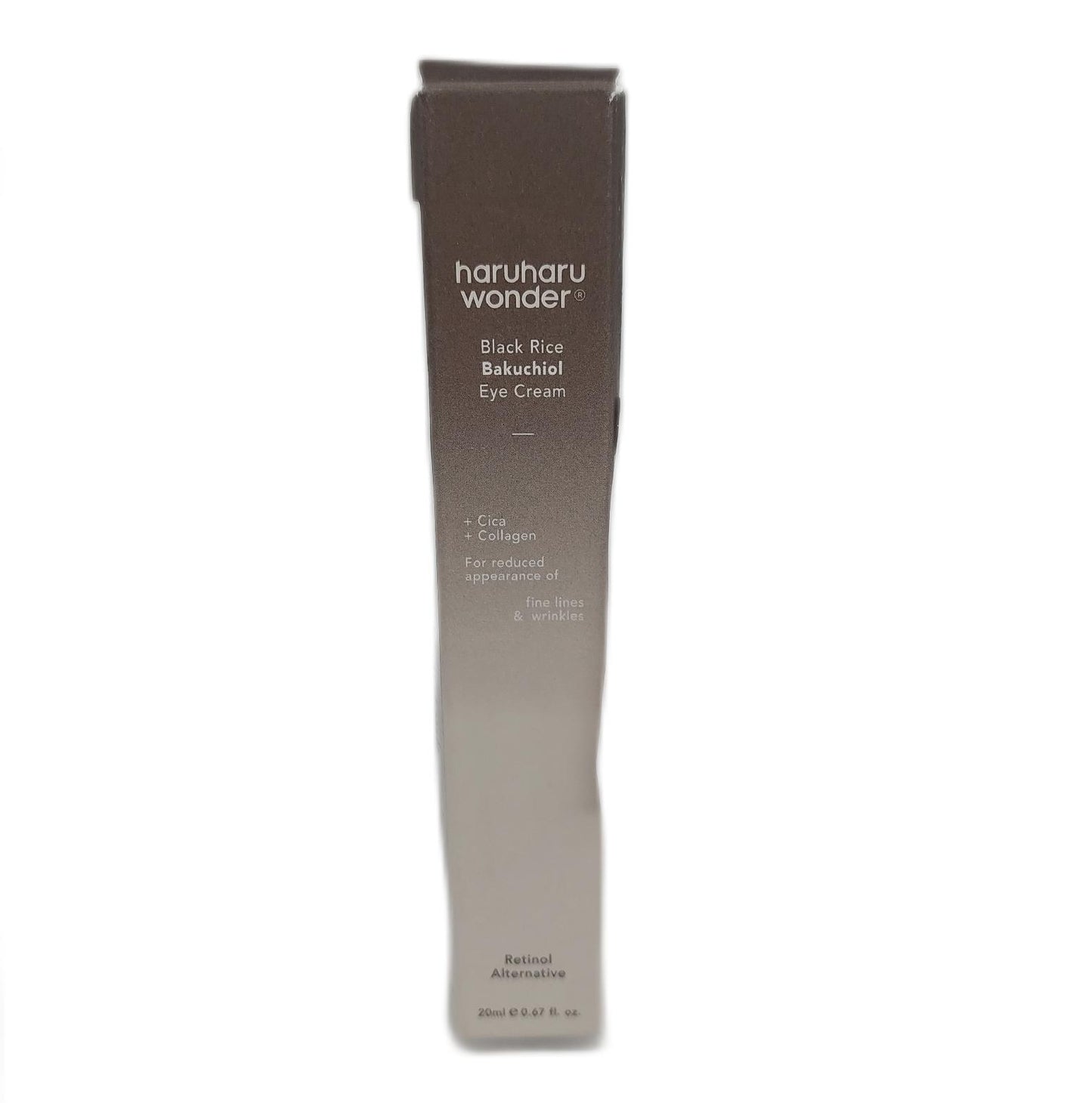 Haruharu Wonder Augencreme Gesichtspflege Faltenpflege mit schwarzem Reis Bakuchiol
