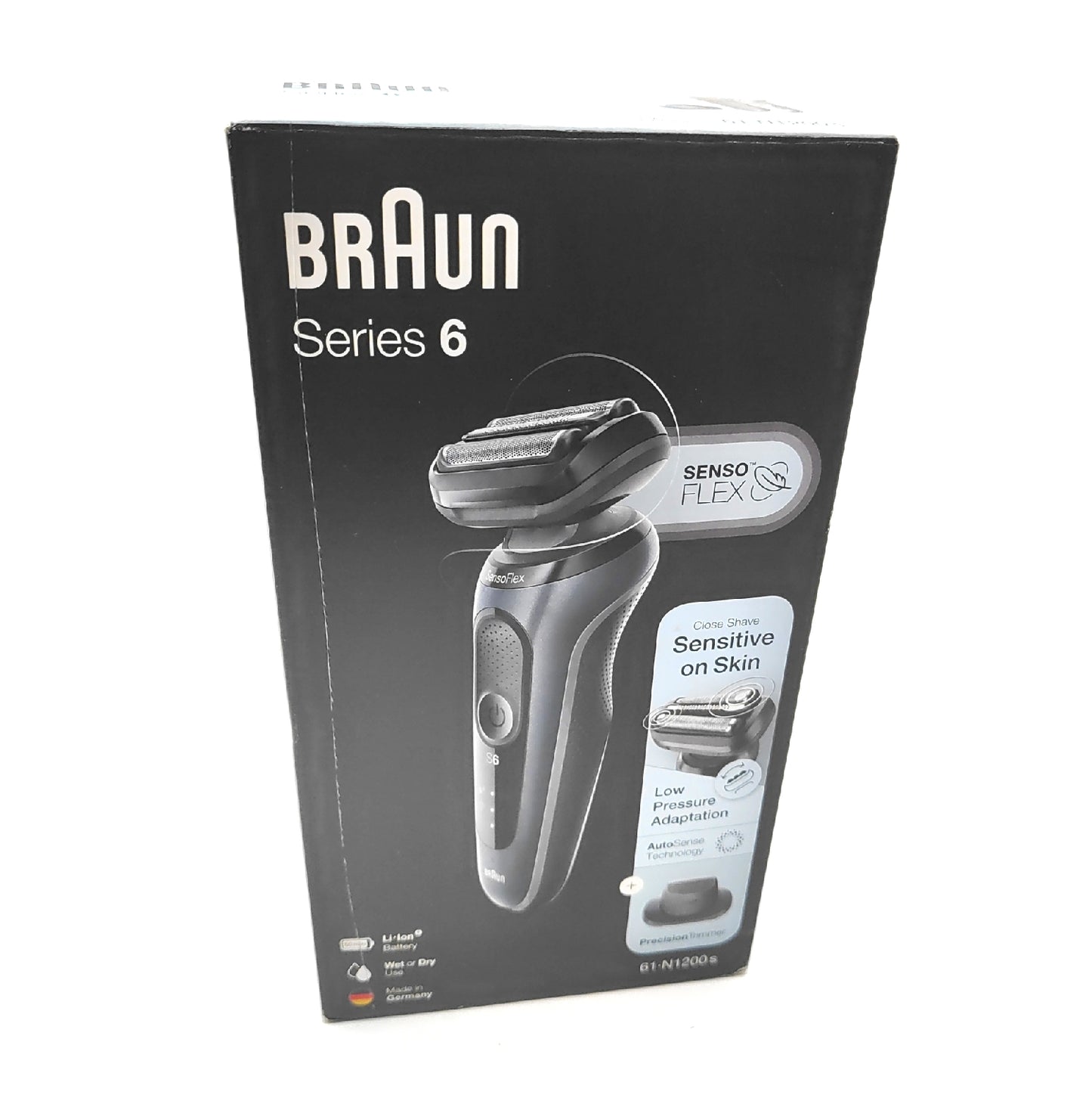 Braun Elektrorasierer Rasurpflege Series 6 Präzisionstrimmer für Männer Bartpflege