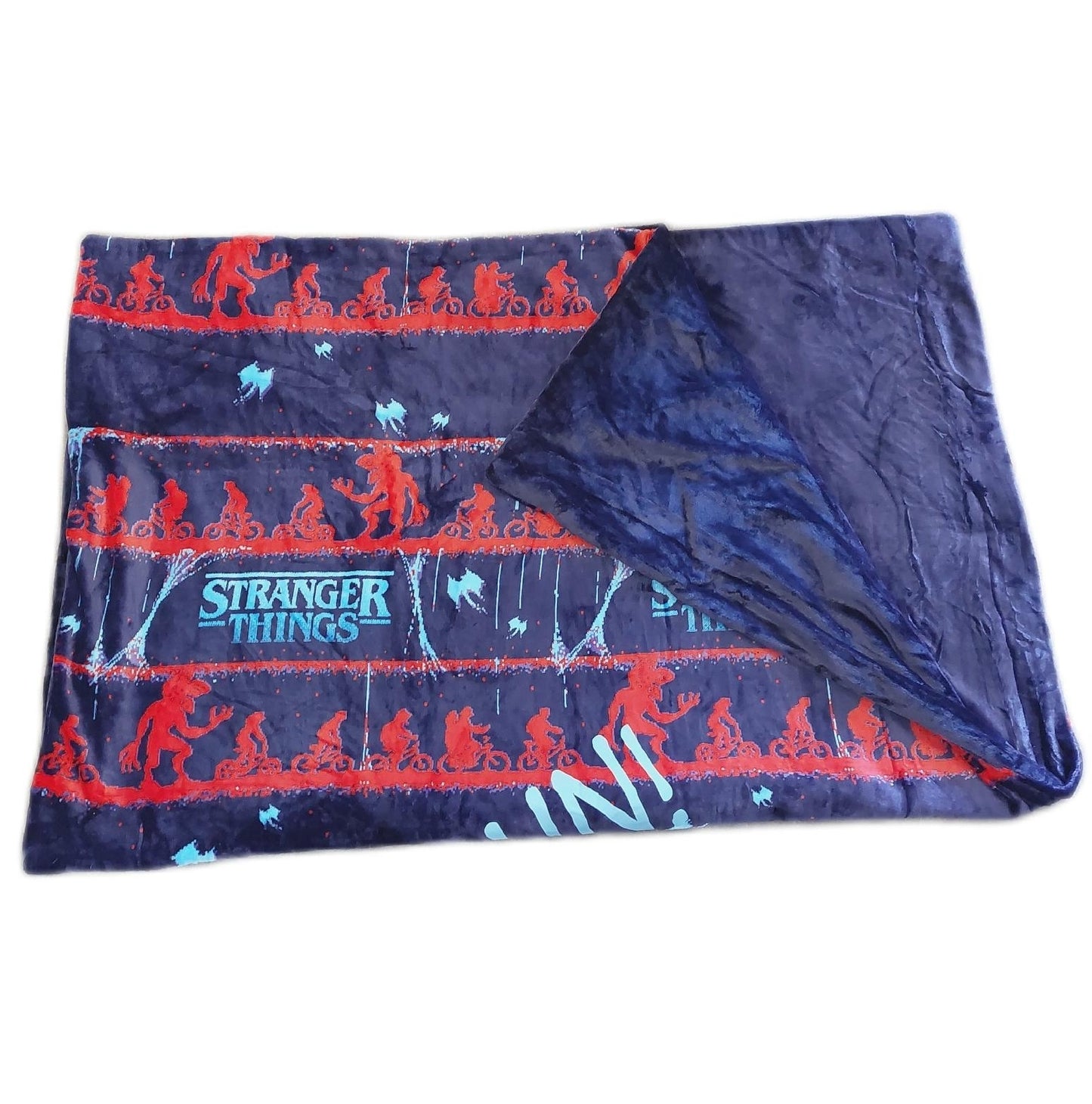 Imetec Heizbare Decke Heimtextilien CaldoPlaid Stranger Things XL Weich und