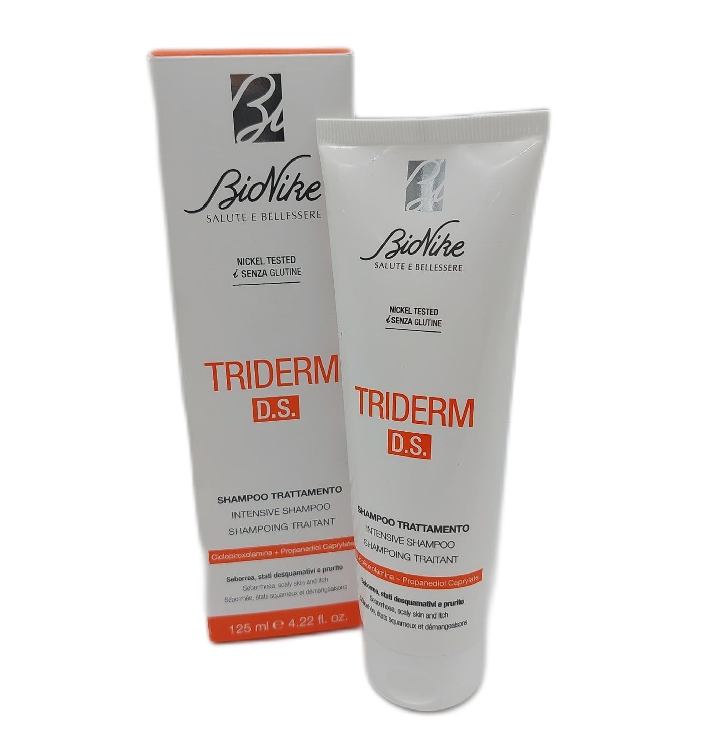BioNike Shampoo Hautpflege Triderm DS zur Behandlung von seborrhoischer Dermatitis Pflege