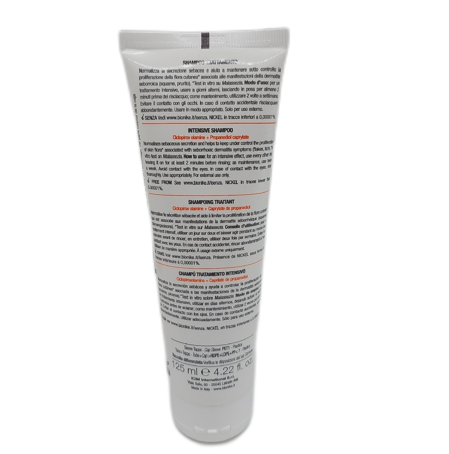 BioNike Shampoo Hautpflege Triderm DS zur Behandlung von seborrhoischer Dermatitis Pflege