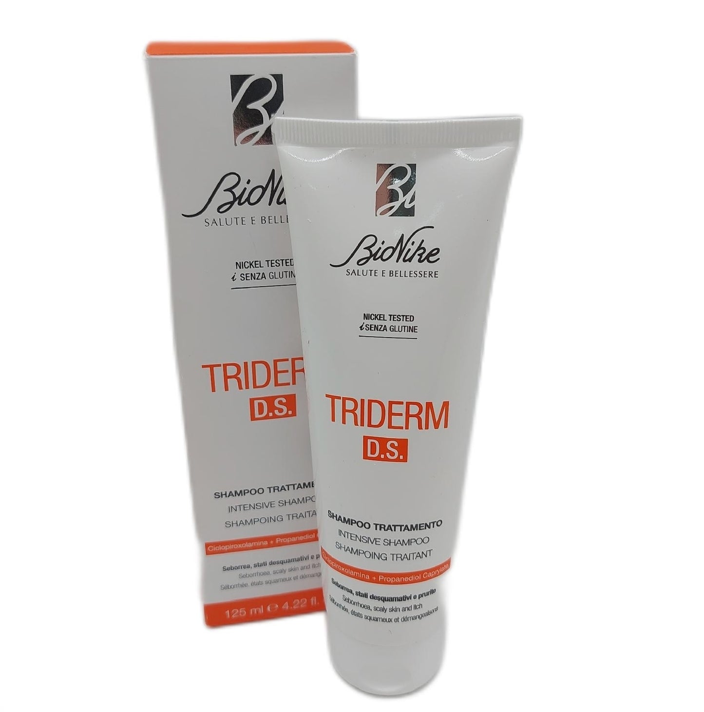 BioNike Shampoo Hautpflege Triderm DS zur Behandlung von seborrhoischer Dermatitis Pflege