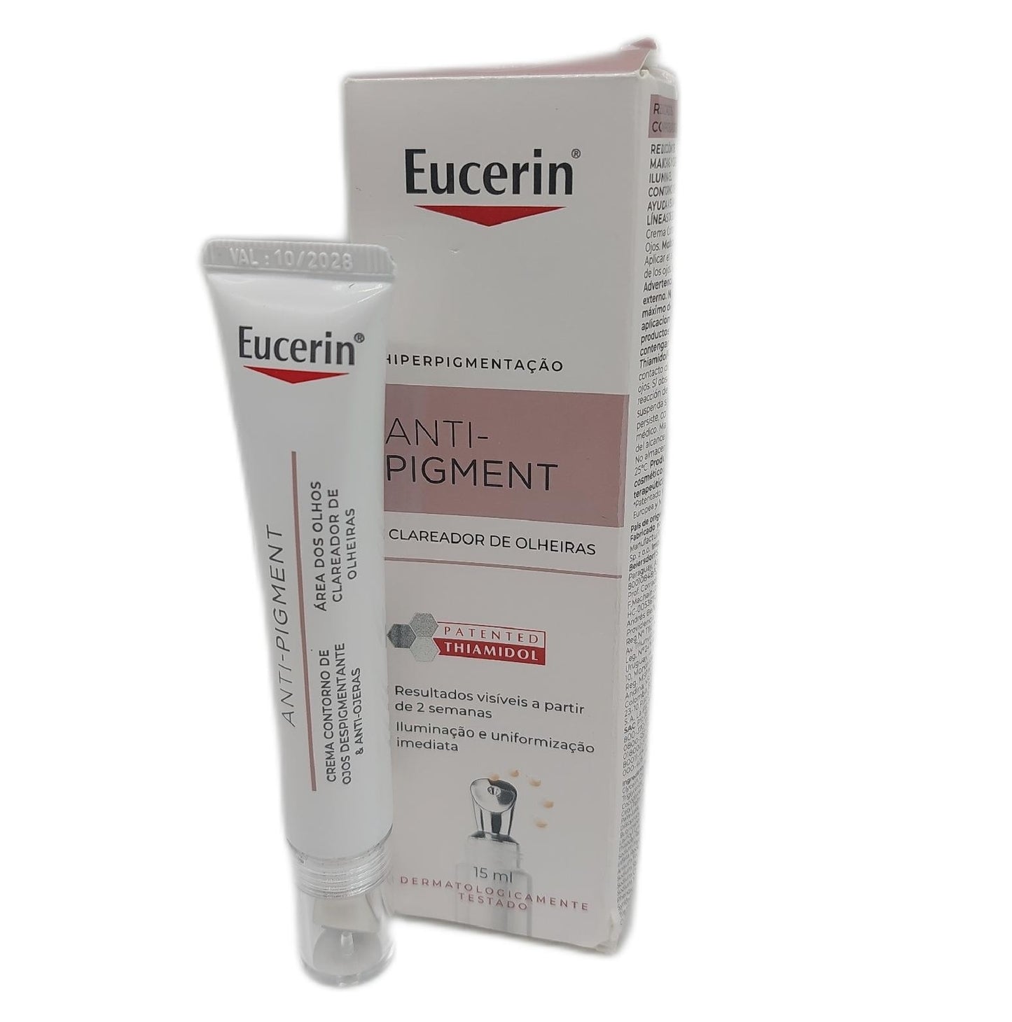 Eucerin Anti-Pigment Brightening Eye Contour Cream 15ml, eine Anti-Augenringe-Creme für