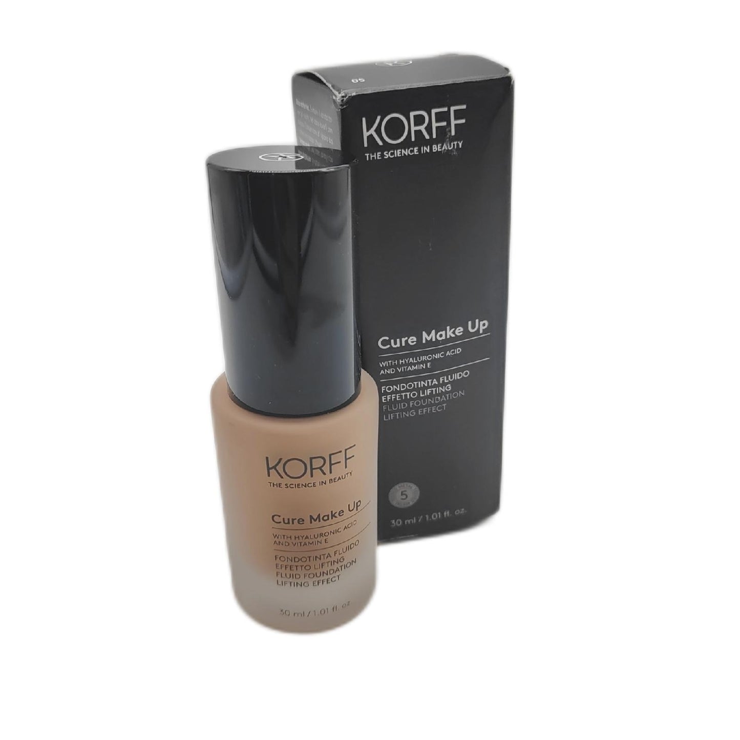 Korff Foundation Make Up Kosmetik Fluid Lifting Effekt Anti Aging langanhaltend </s>