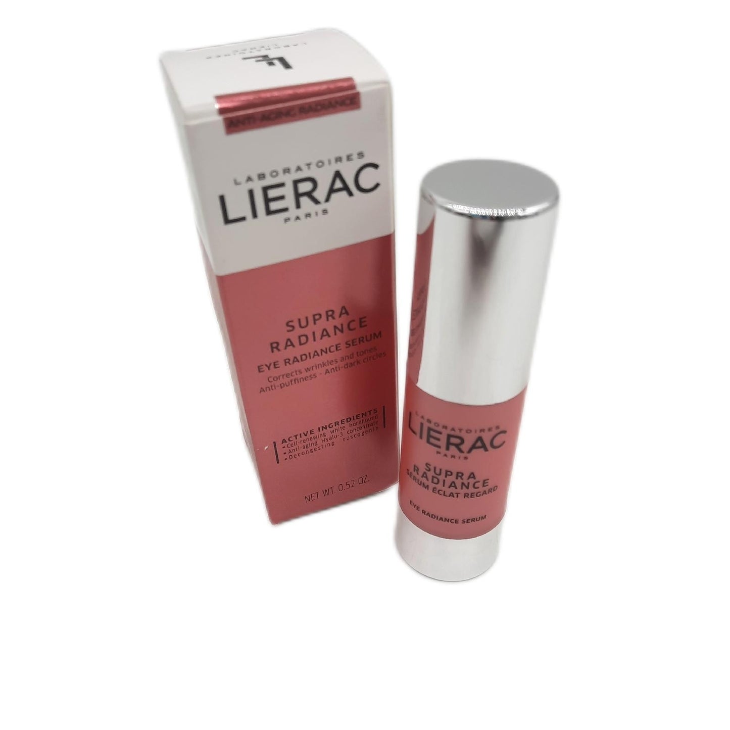 Lierac Augenserum Gesichtspflege Supra Radiance Illumite Anti Falten mit Hy
