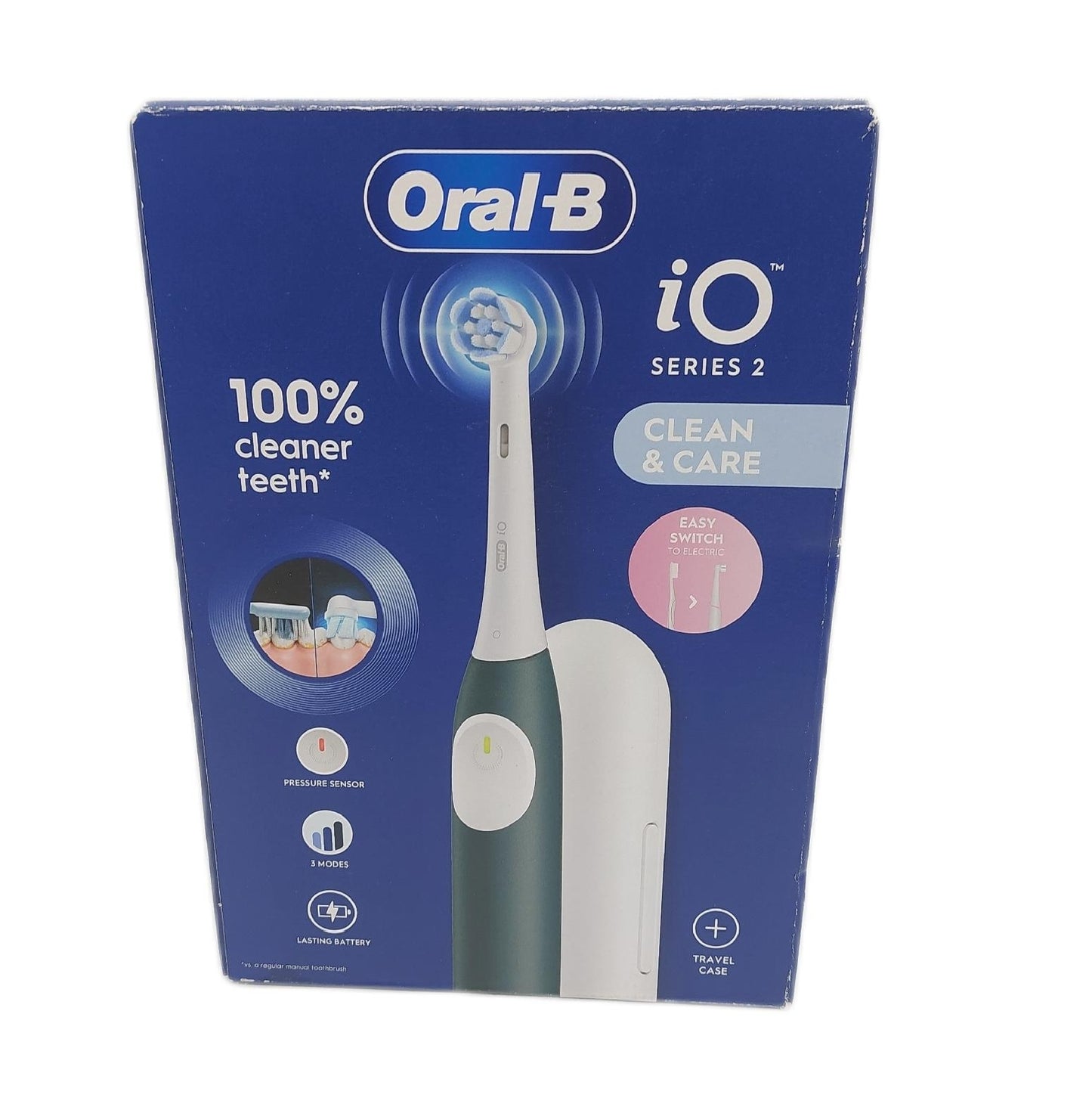 Oral B elektrische Zahnbürste Zahnpflege iO 2 Ersatzbürsten