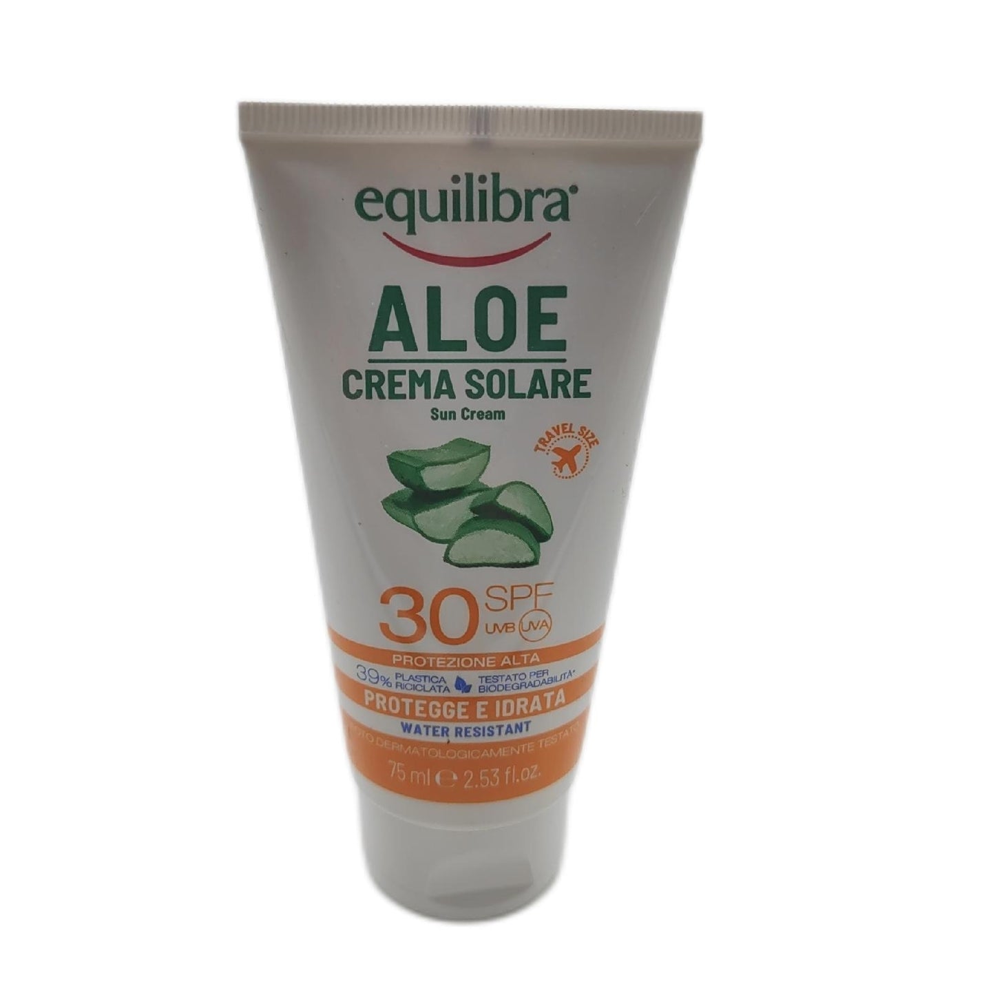 equilibra Sonnenschutzmittel Sonnenpflege Aloe LSF 30 Reisegröße Pflegend Schützend