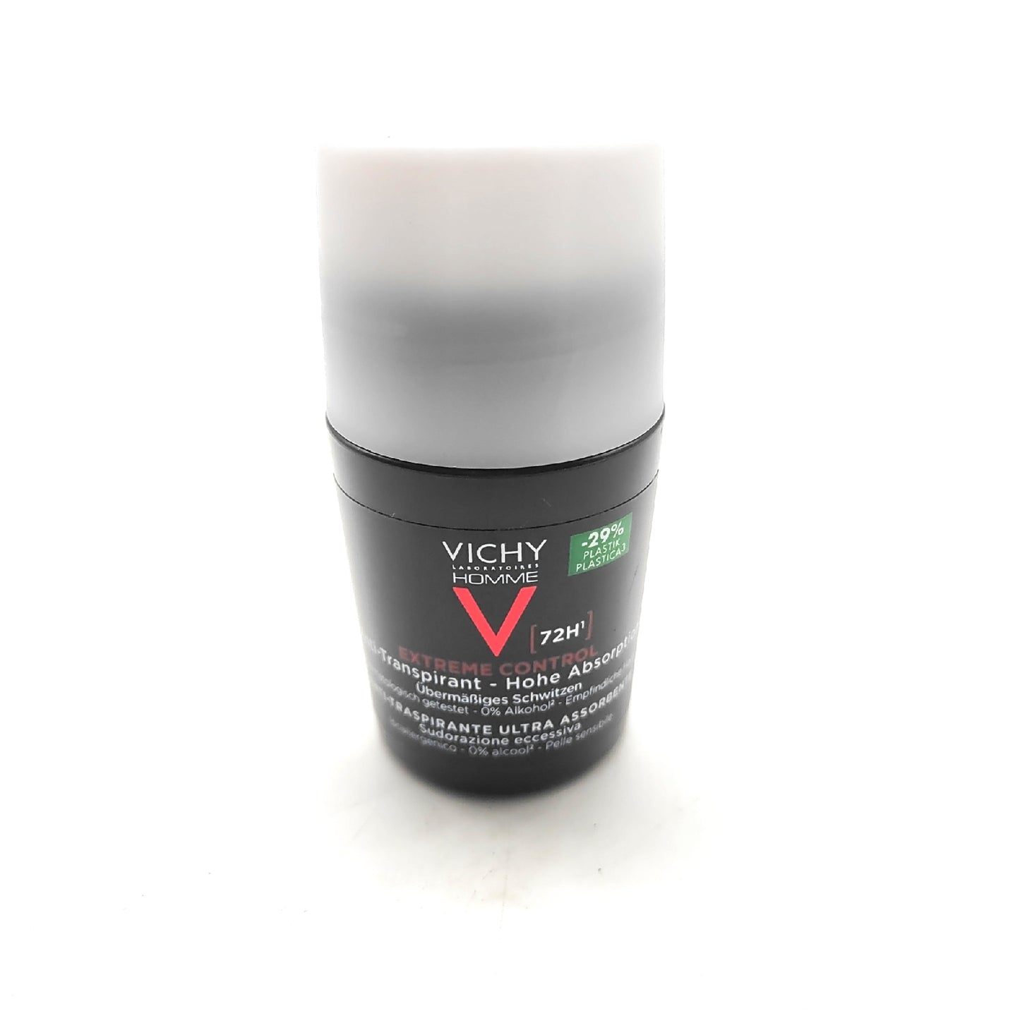 Vichy Homme Roll-On Deodorant für Männer, geeignet für empfindliche Haut