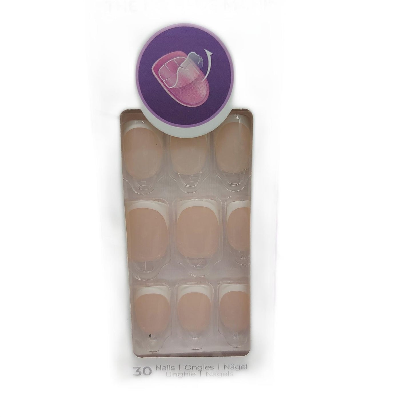 KISS Kunstnägel Nagelpflege Selbstklebende Gel Effekt Modell imPRESS Trendstyle für