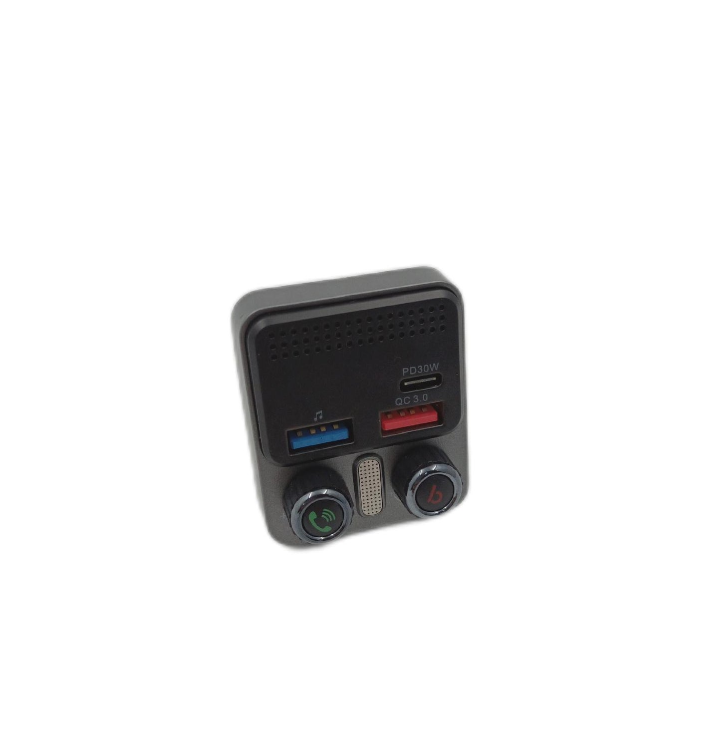 GizmoVine Auto FM Transmitter Bluetooth Adapter KFZ Zubehör Modell 48W Schnellladen Mehr