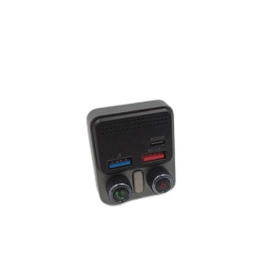 GizmoVine Auto FM Transmitter Bluetooth Adapter KFZ Zubehör Modell 48W Schnellladen Mehr
