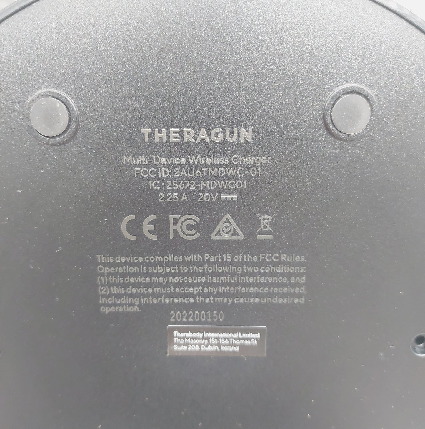 Theragun Kabelloses Multi-Geräte-Ladegerät - kei. deutscher Netzstecker