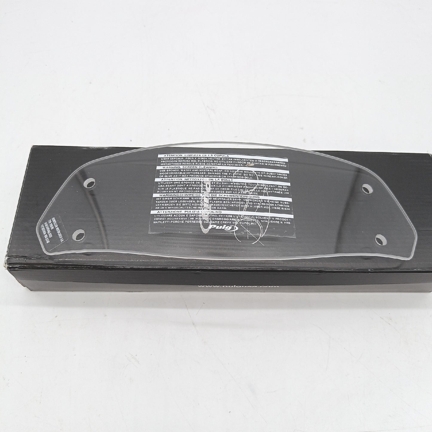 Puig Visier Motorrad Zubehör 6320W Mehrfach verstellbar Transparent Clip Ersatzteil