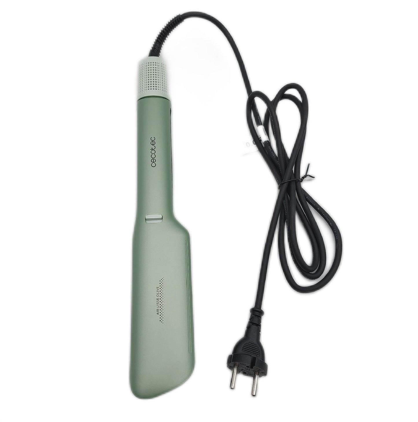 Cecotec Air Lisse Olive Haarglätter. 600 W. Schützt das Haar.