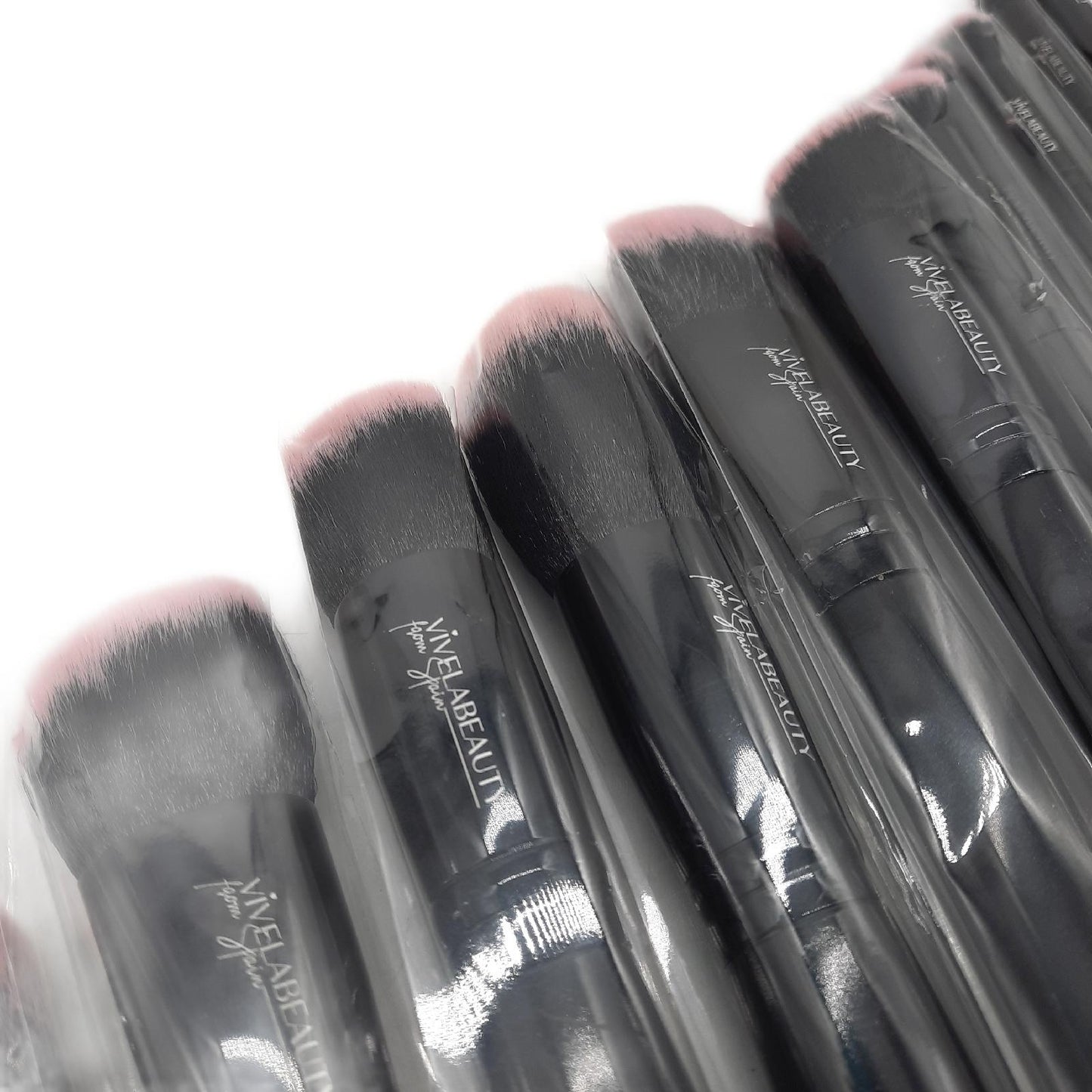 Make-up-Pinselset mit 18 hochwertigen synthetischen Make-up-Pinseln ? Professionelles Set für