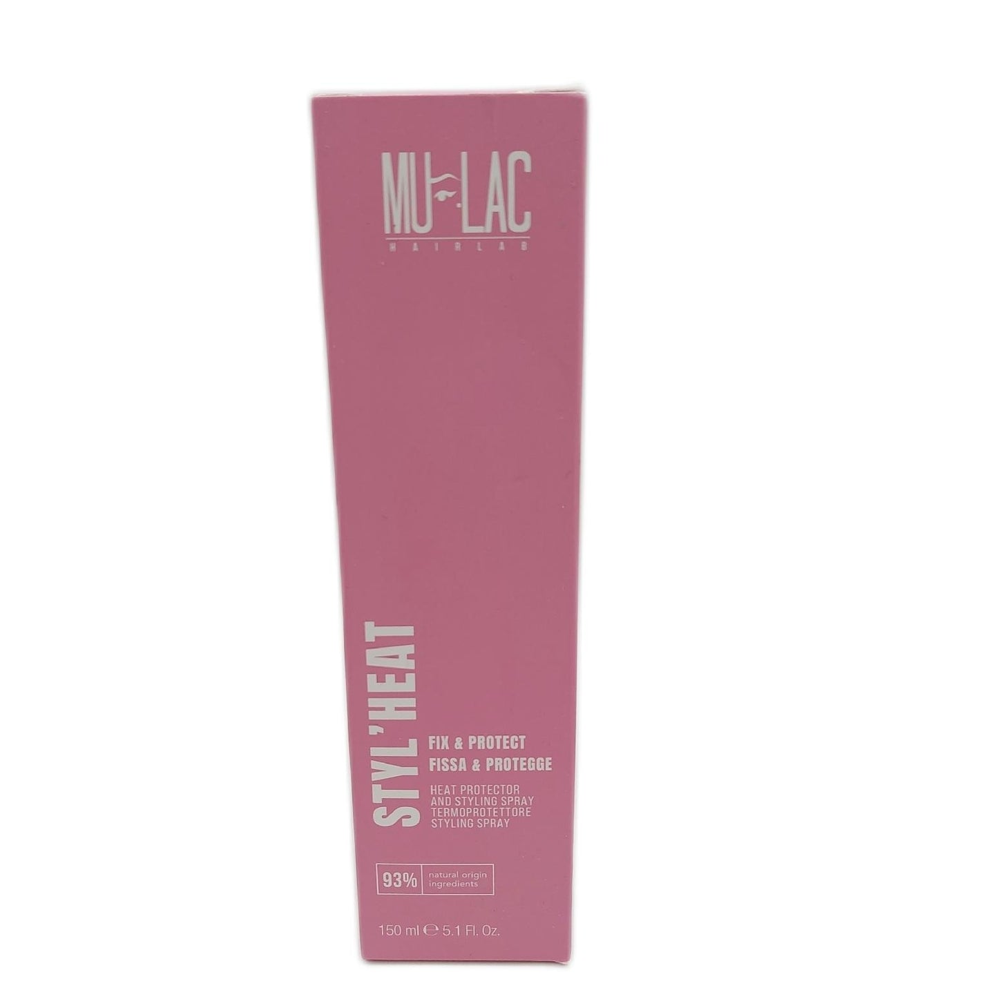 MULAC Hitzeschutz Haarstylingspray Styling Haarpflege Stylheat verhindert Hitze