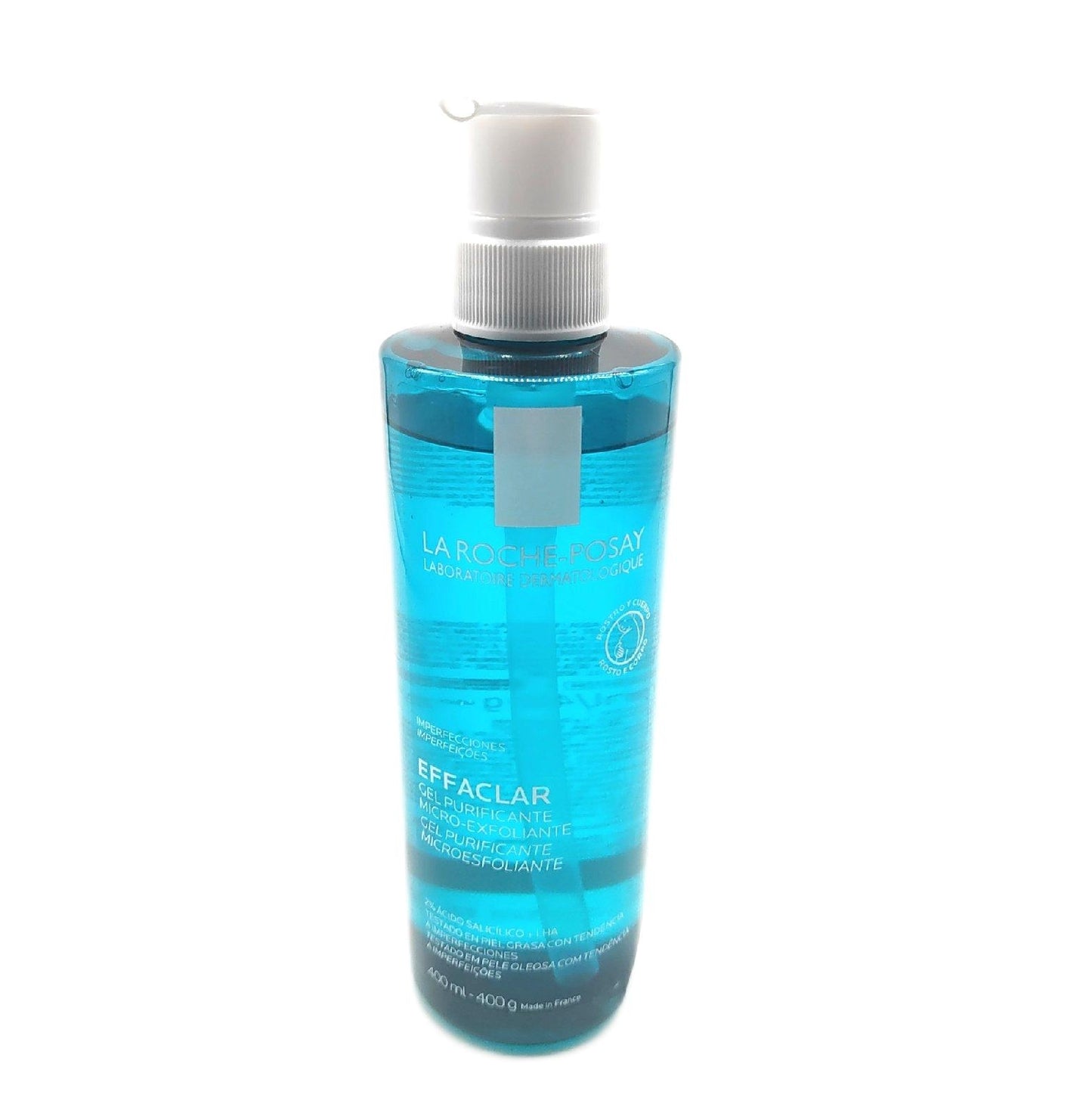 La Roche Posay Reinigungsgel Kosmetik Mikro Peeling für Gesicht Körper unreine Haut Pflege