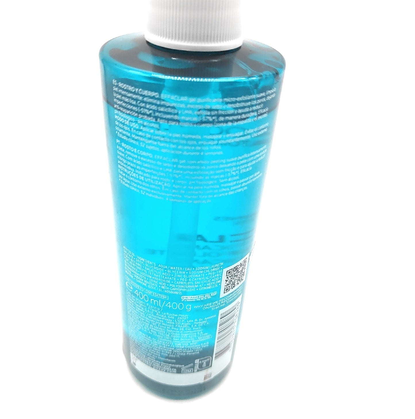 La Roche Posay Reinigungsgel Kosmetik Mikro Peeling für Gesicht Körper unreine Haut Pflege