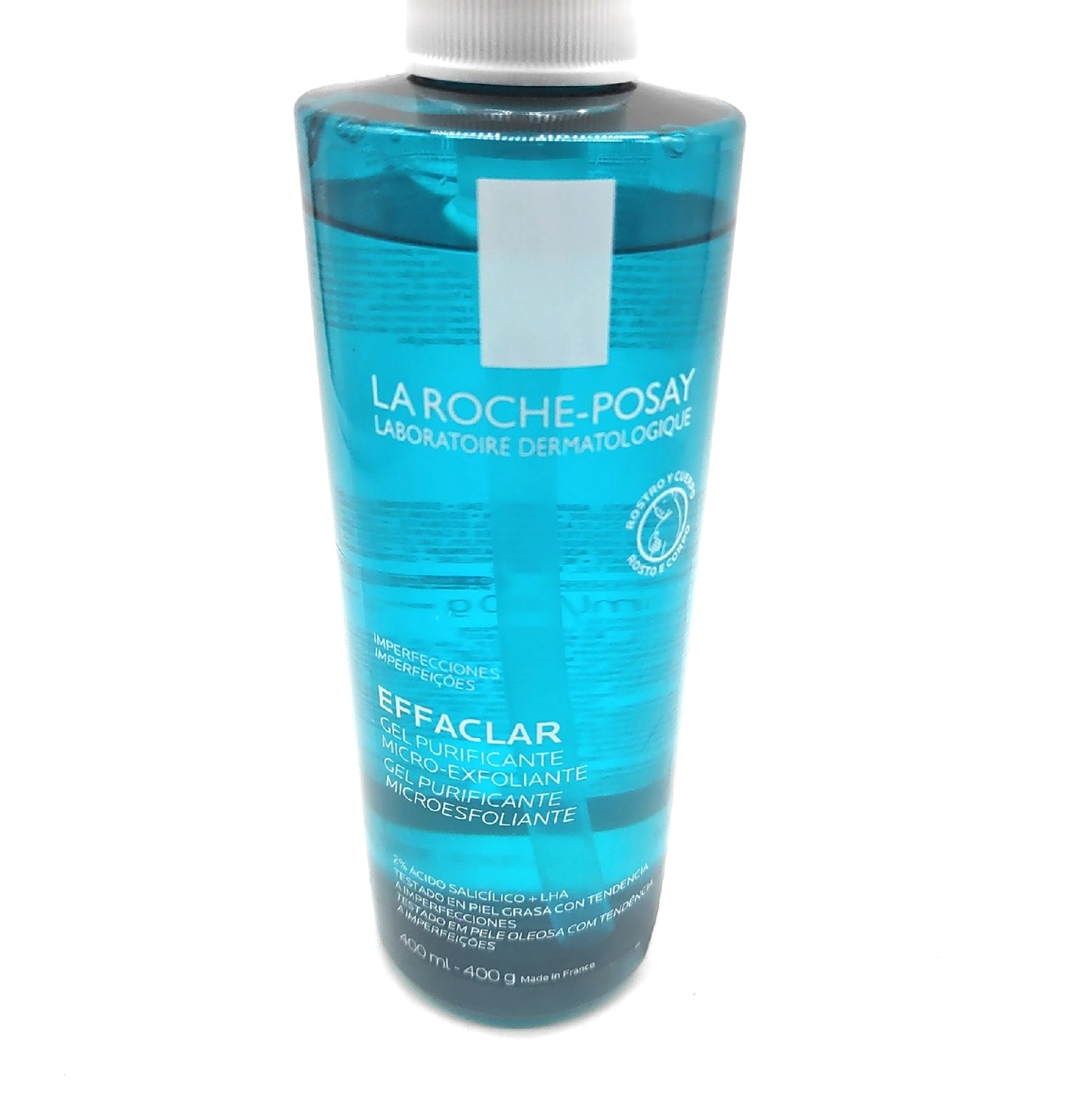 La Roche Posay Reinigungsgel Kosmetik Mikro Peeling für Gesicht Körper unreine Haut Pflege