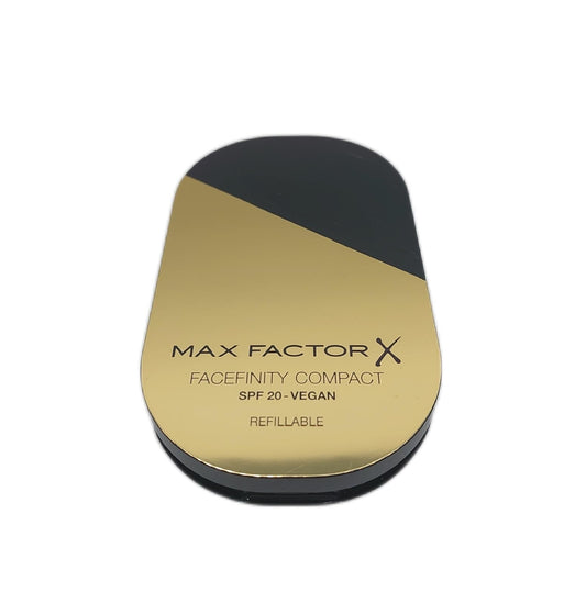 Max Factor Compact Foundation Make up Facefinity vegane Formel modulierbare Deckkraft