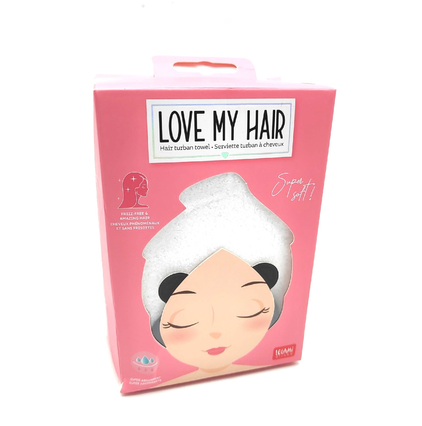 Love My Hair Haartuch Mikrofasertuch Schnell Trocknendes Haartuch Schonend