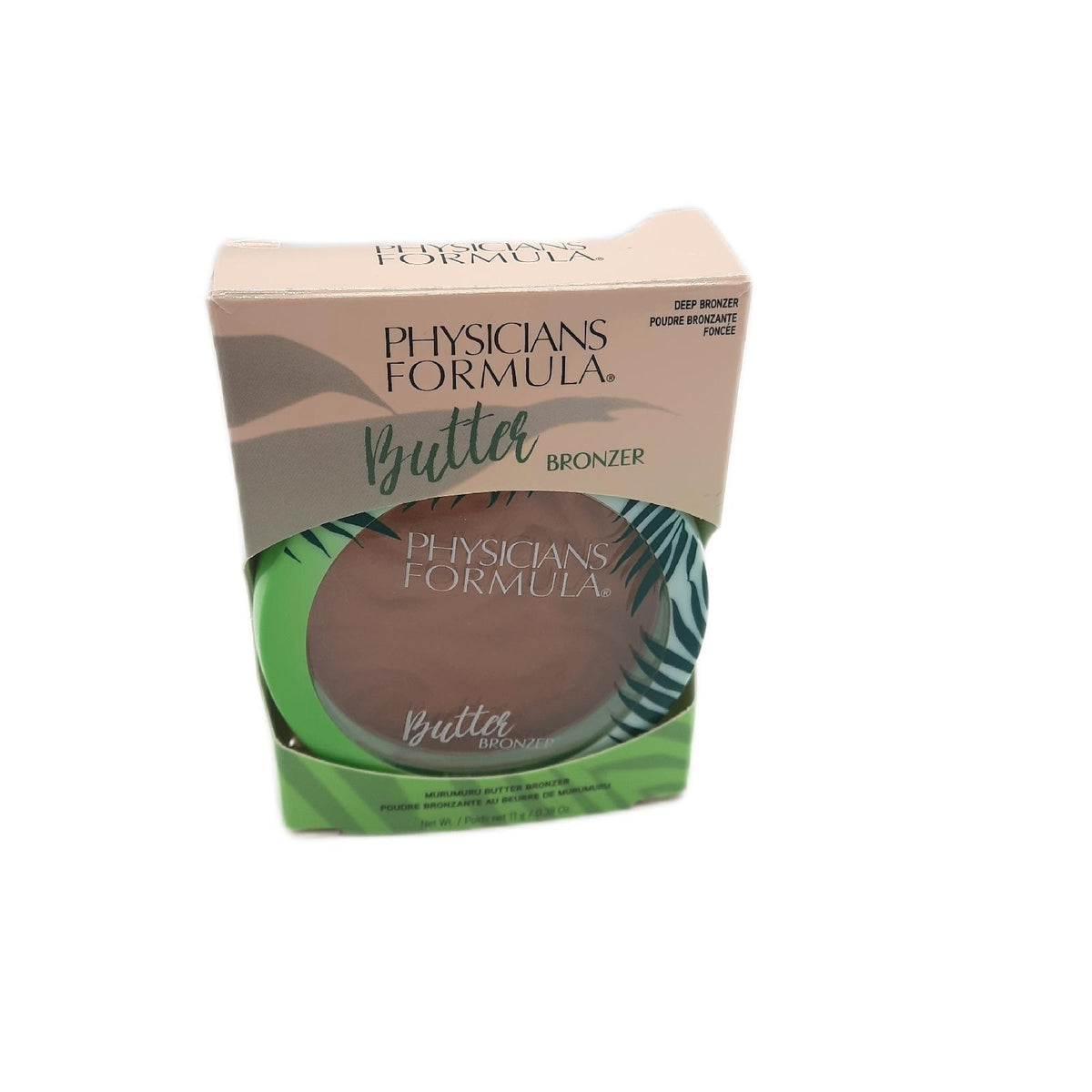 Physicians Formula, Murumuru Butter Powder Bronzer, Feuchtigkeitsspendende Formel Mit Murumuru-Butter, Strahlendes Finish, Cremige Textur, Soft-Focus-Pigmente Mit Glättendem Effekt, Deep Bronzer