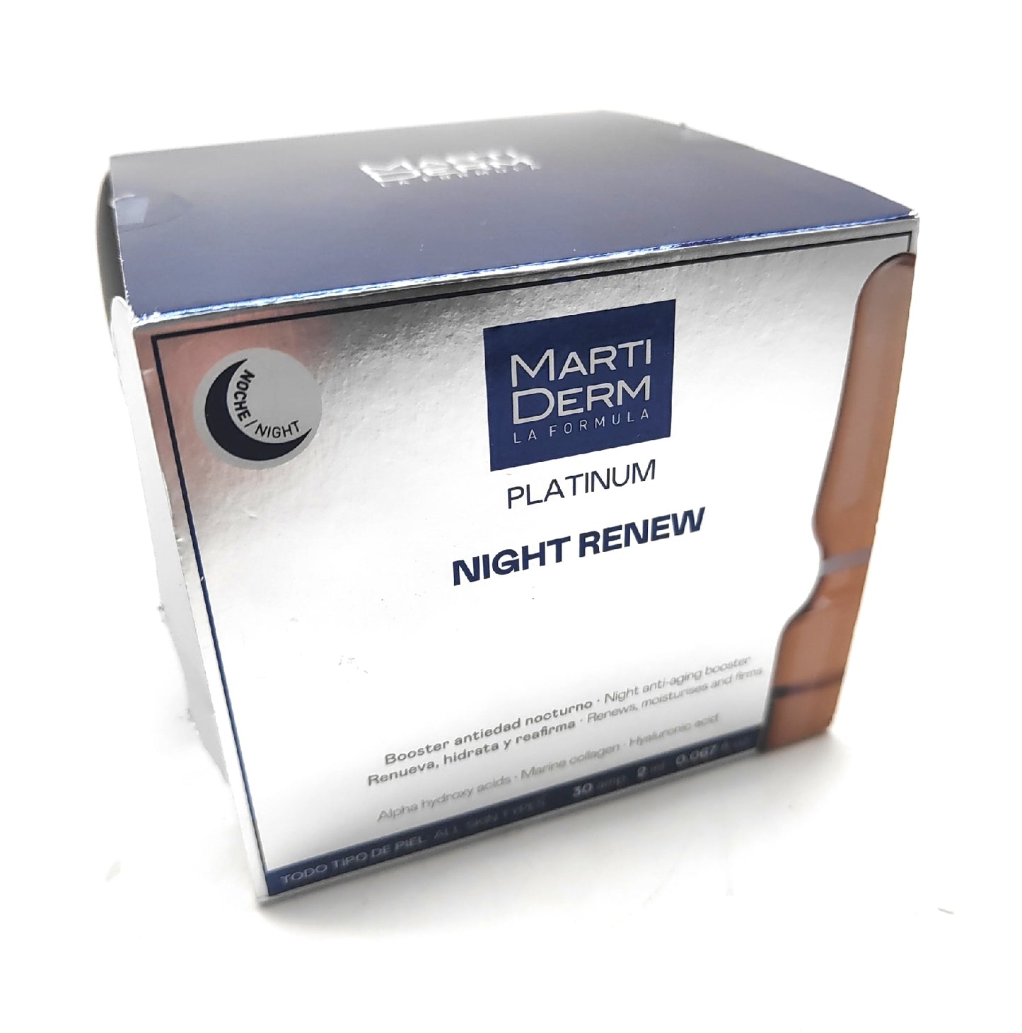 Martiderm Booster Gesichtspflege Anti Aging Platinum Night 30 x 2 ml Pflege