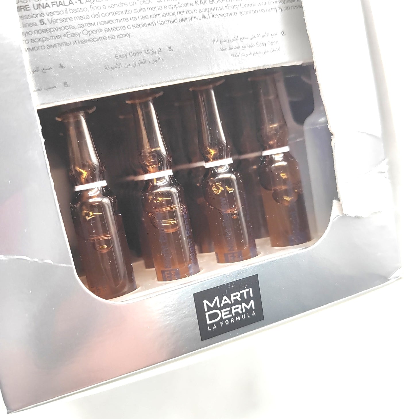 Martiderm Booster Gesichtspflege Anti Aging Platinum Night 30 x 2 ml Pflege