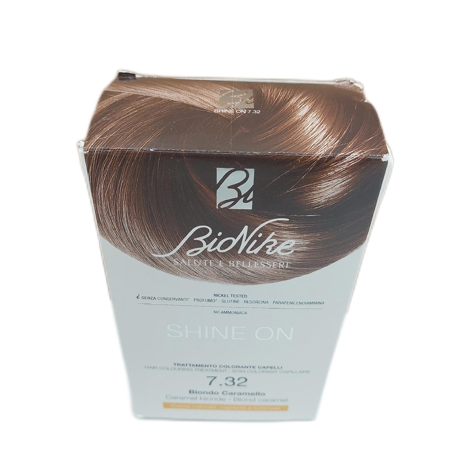 Bionike Haarfarbenset Haarpflege Shine On für empfindliche Kopfhaut pflegend schonend intensiv