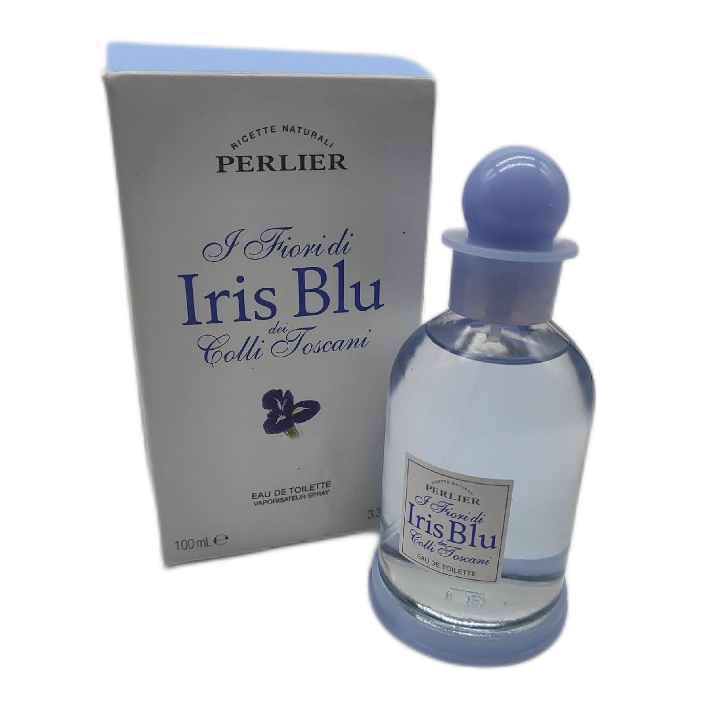 Perlier Eau de Toilette Herren Duft Blumig Iris Blu 100 Milliliter Frisch Pflege