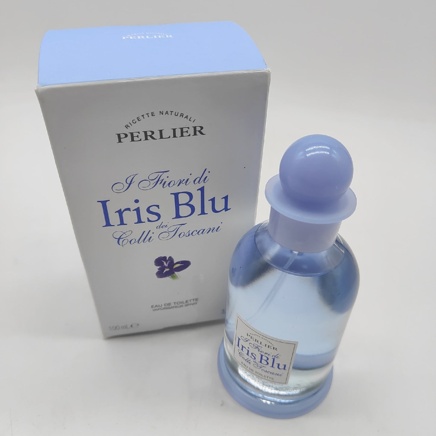 Perlier Eau de Toilette Herren Duft Blumig Iris Blu 100 Milliliter Frisch Pflege