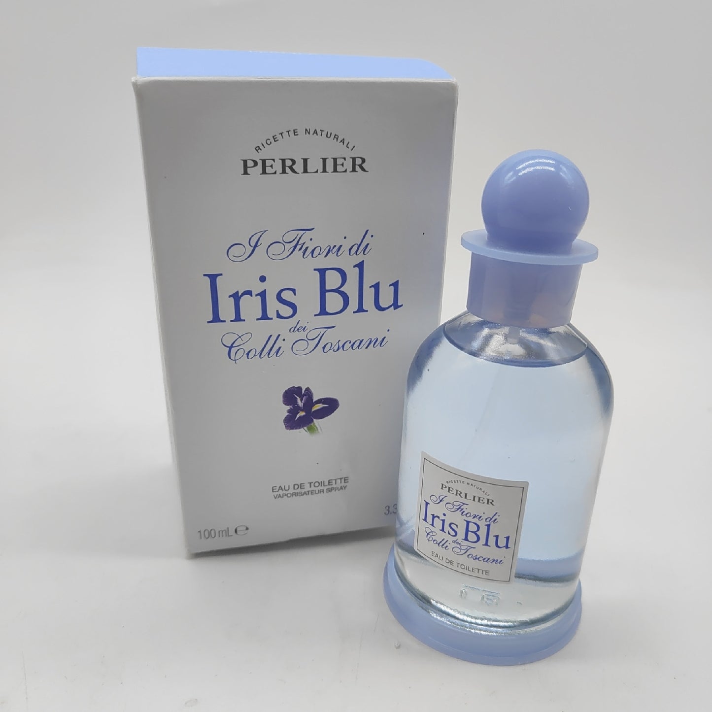 Perlier Eau de Toilette Herren Duft Blumig Iris Blu 100 Milliliter Frisch Pflege