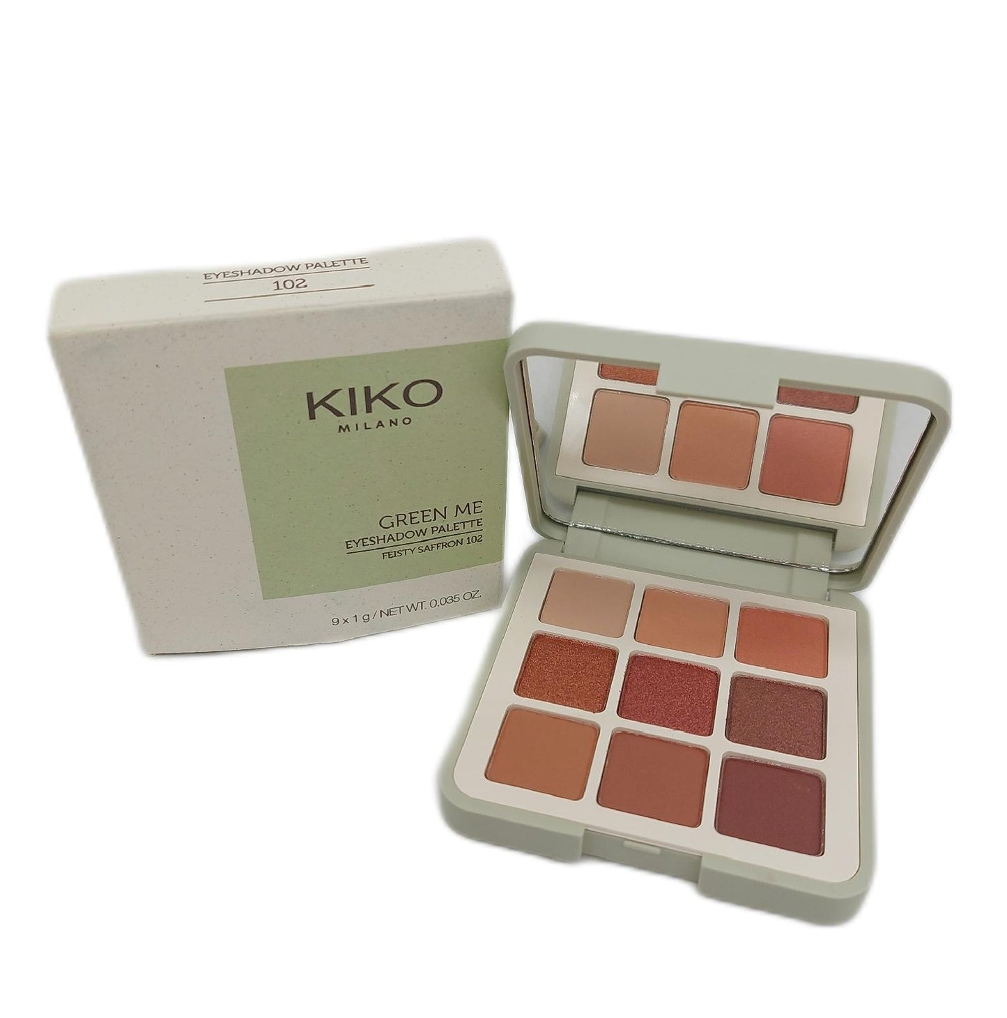 KIKO Milano Green Me Eyeshadow Palette 102 Palette 6 Lidschatten Mattem Eyes