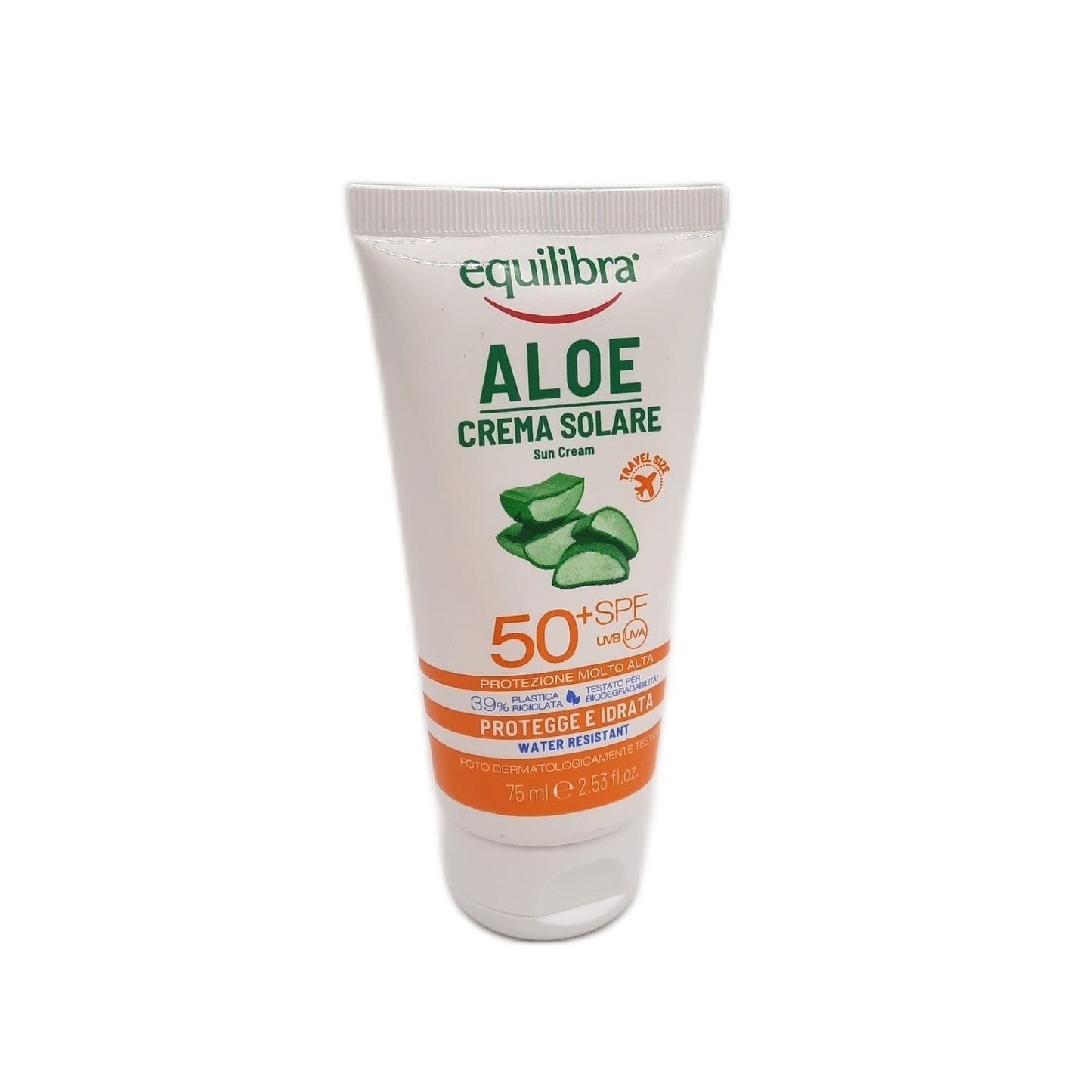 equilibra Sonnenschutzmittel Sonnenpflege LSF 50 Plus Aloe Reisegröße Vitamin C Pflege