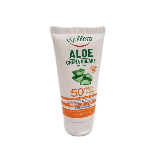 equilibra Sonnenschutzmittel Sonnenpflege LSF 50 Plus Aloe Reisegröße Vitamin C Pflege