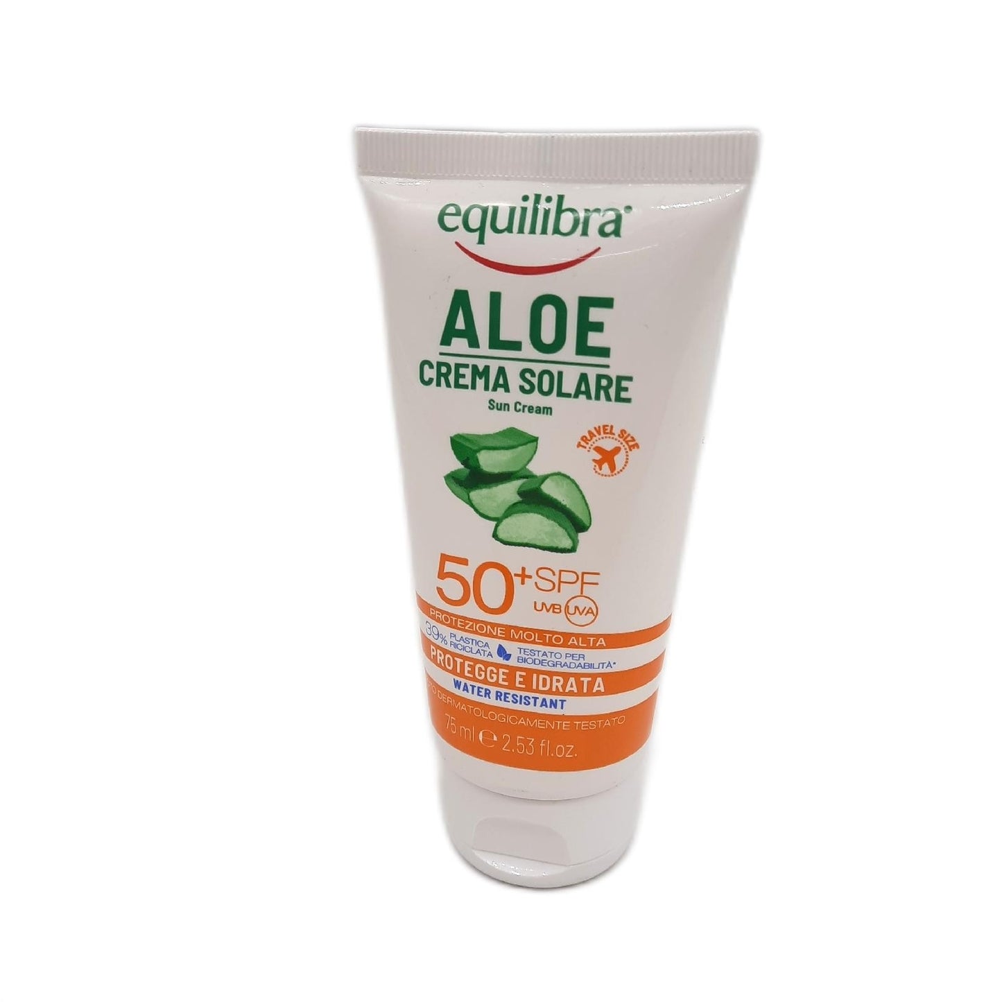 equilibra Sonnenschutzmittel Sonnenpflege LSF 50 Plus Aloe Reisegröße Vitamin C Pflege